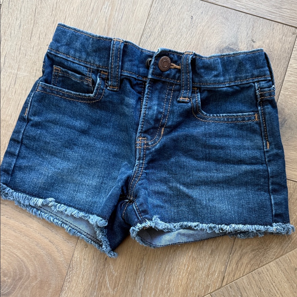 Old Navy Dark Blue Kids Denim Shorts